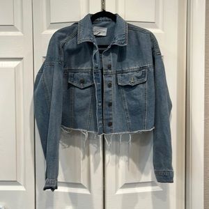 Cropped Denim Jacket